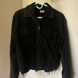 Corduroy button up jacket
